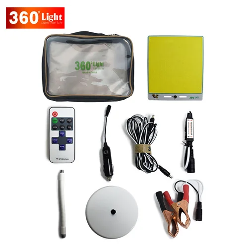 چراغ کمپینگ پایه مگنتی 160وات مدل TM-08 COB